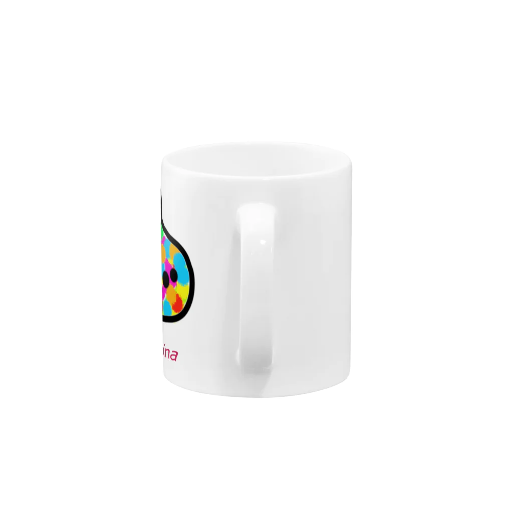 兎猫庵のOcarina Mug :handle