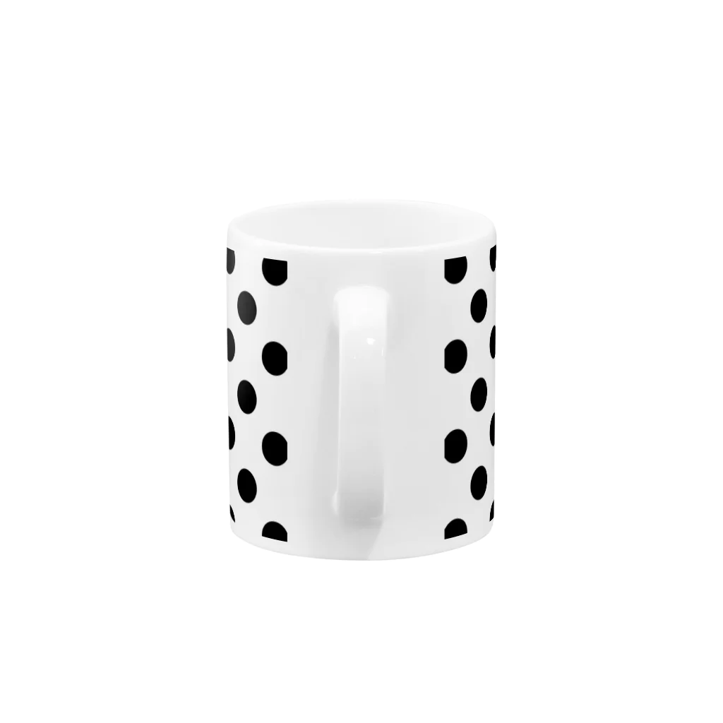 dot-regginaの水玉 Mug :handle