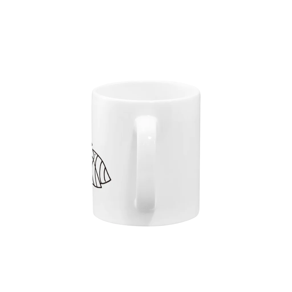 はとすけのお店のTORI2 Mug :handle