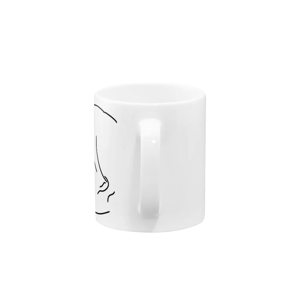 hakobuneの絵モイ(.ver SunaO) Mug :handle