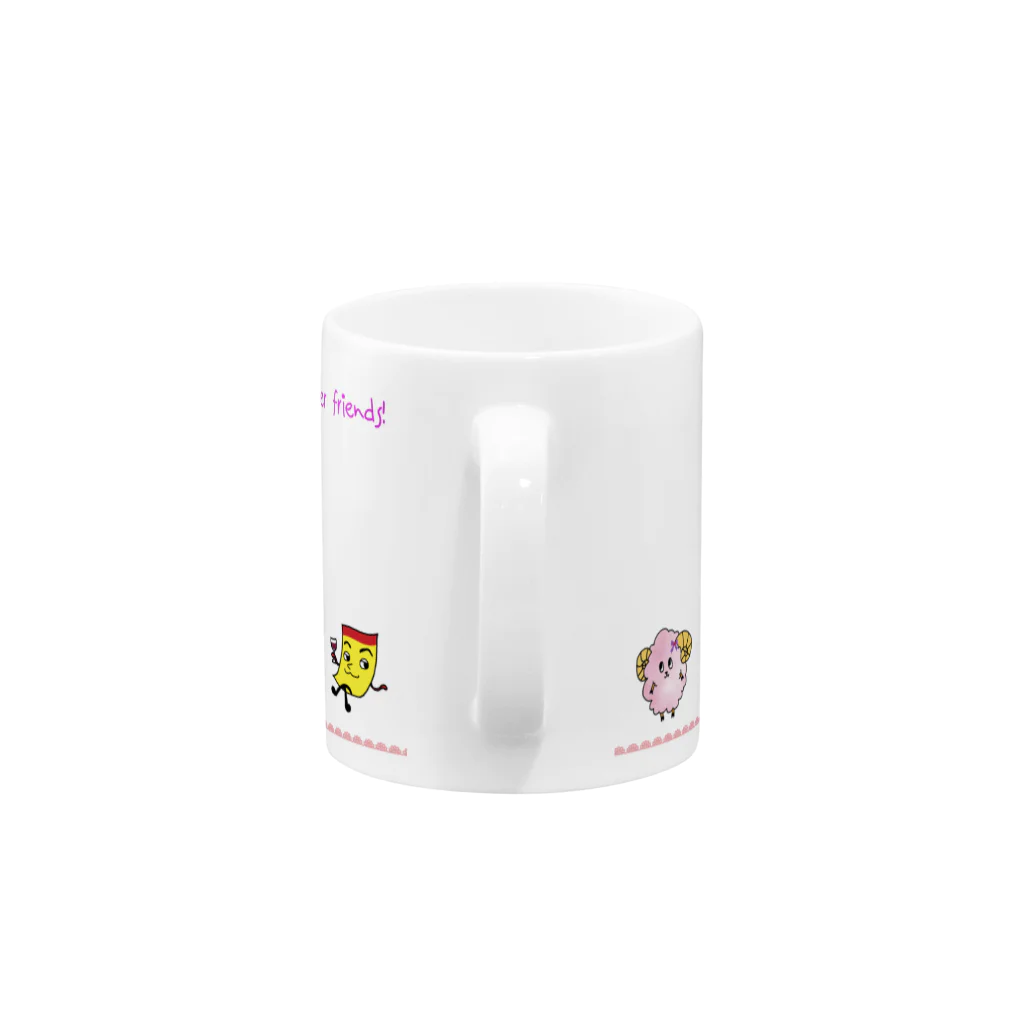 matasaburouのCamille and her friends Mug :handle