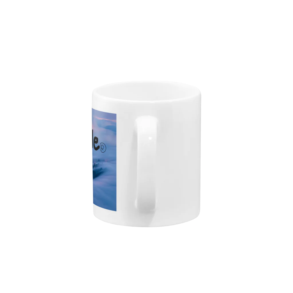 まっちゃのしんぷる Mug :handle