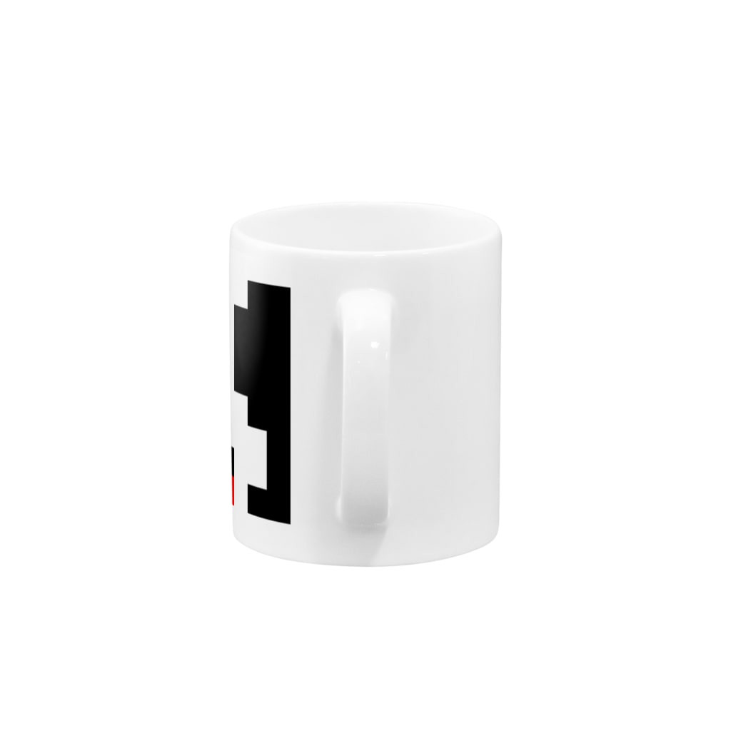 ボダコのレオのボーダーコリー　ドットなレオ Mug :handle