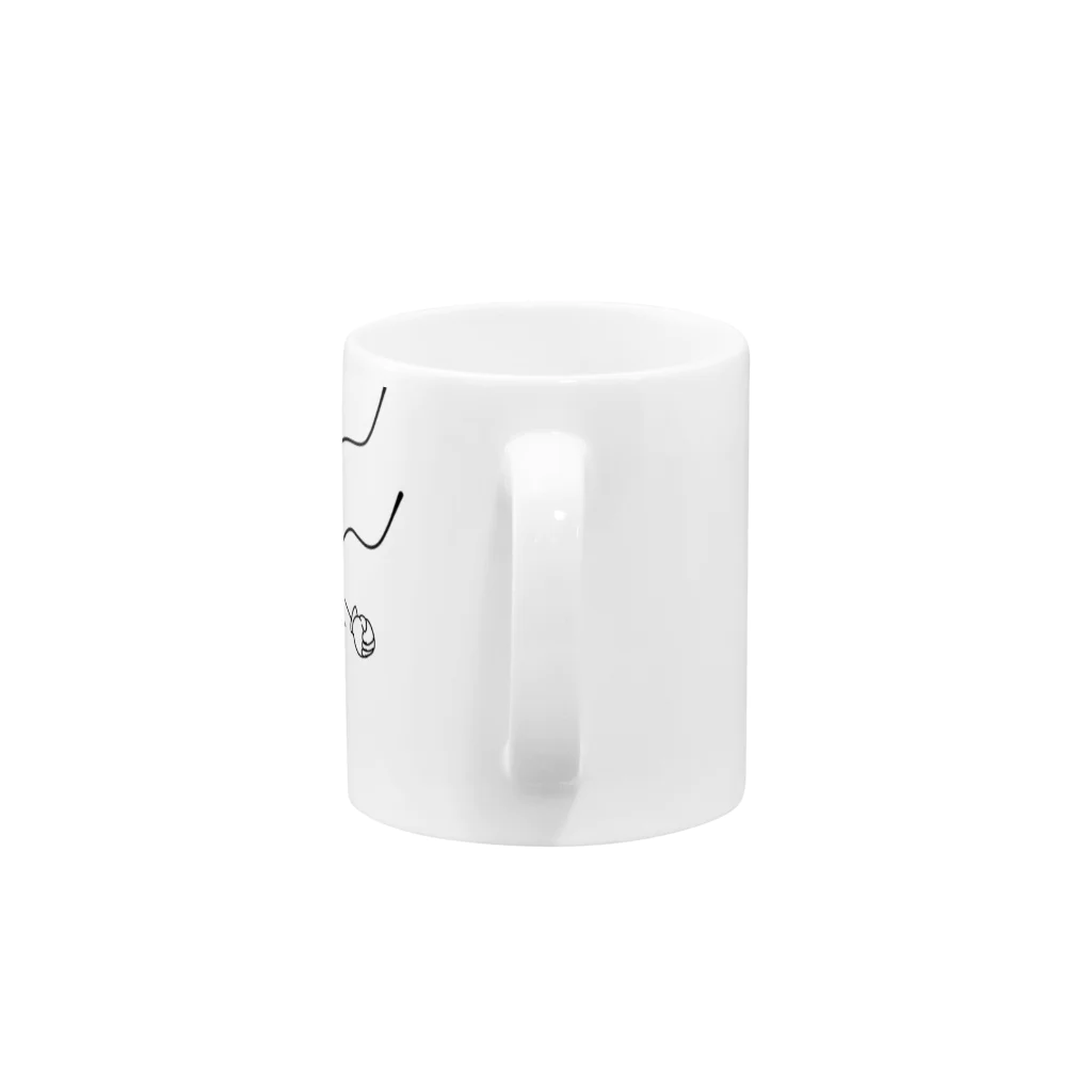 Cukigoodsのチェダーくん Mug :handle