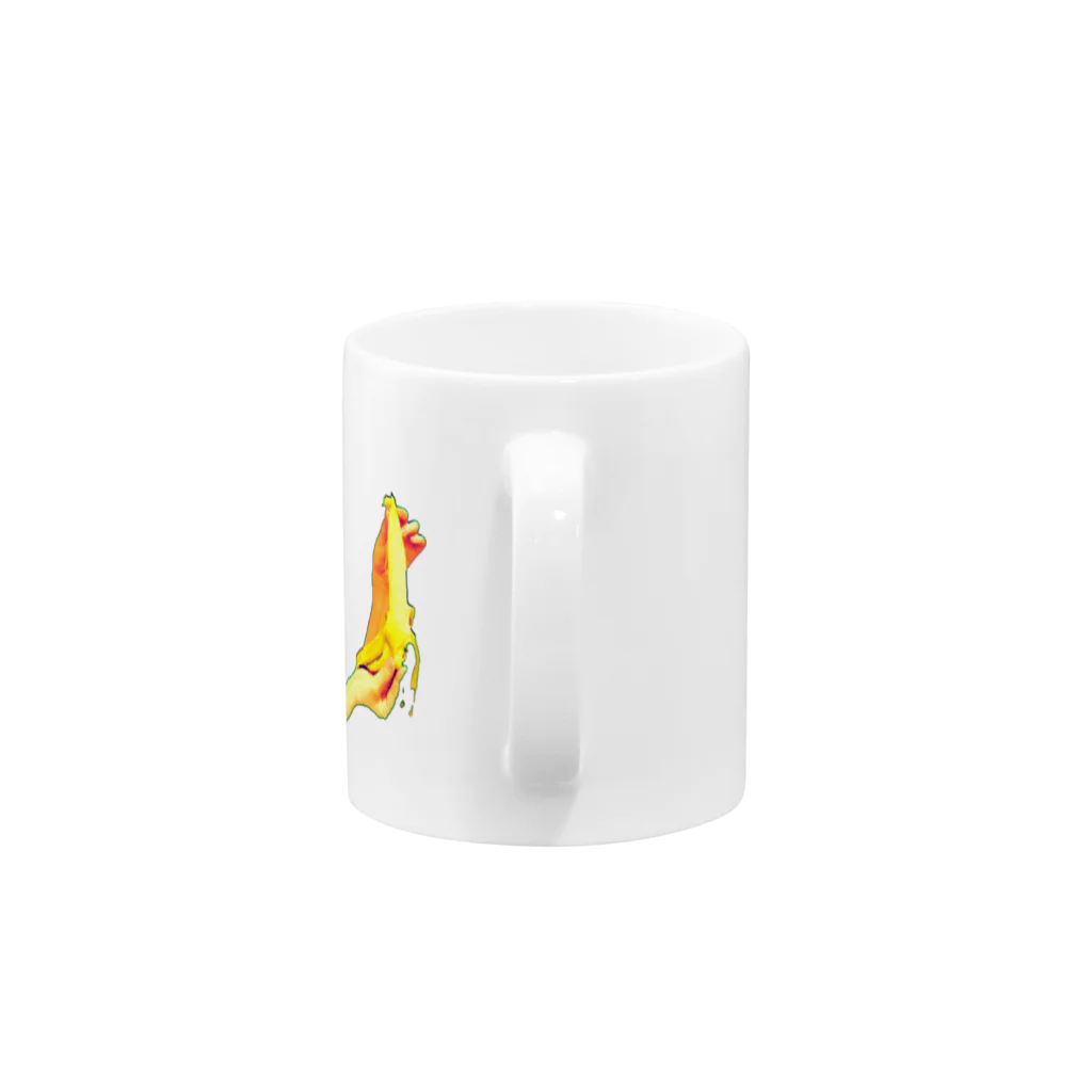 adoringsaeのヤングコーン Mug :handle