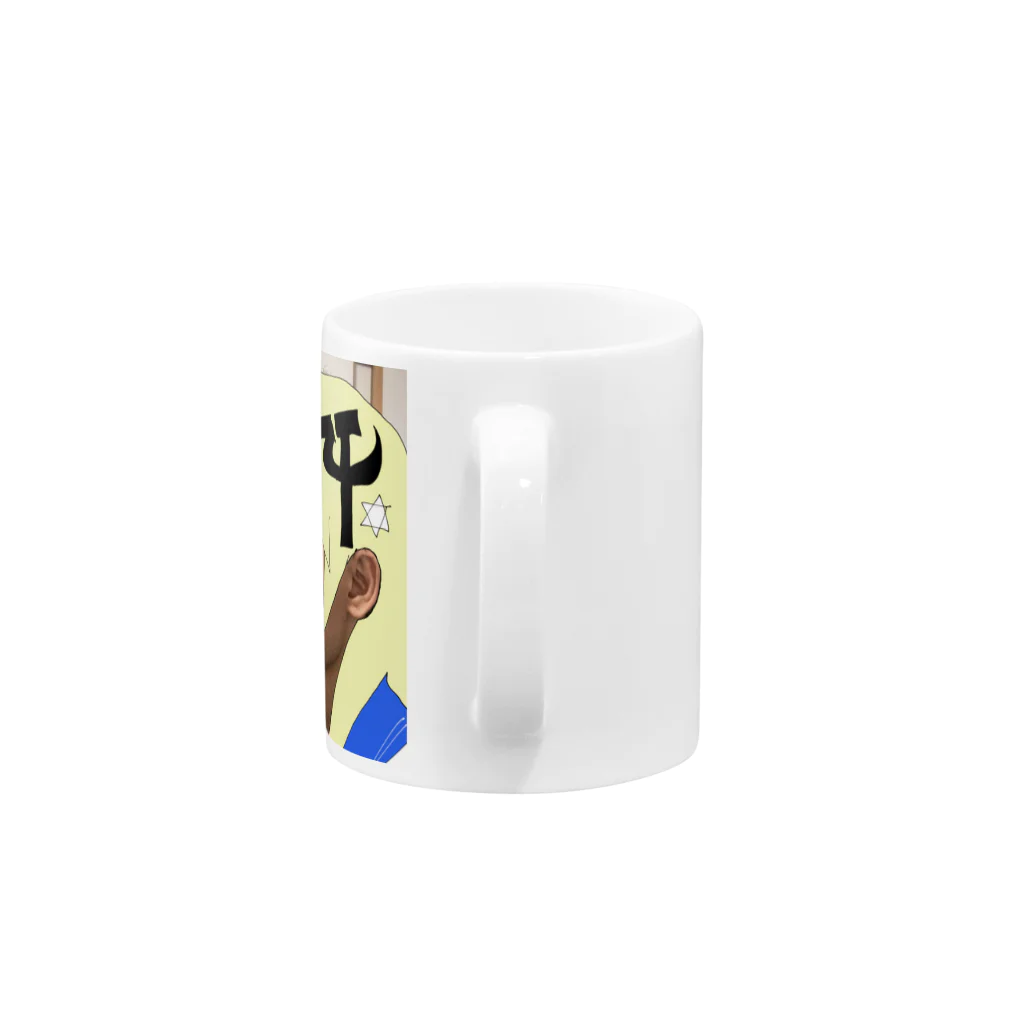 株式会社スガノワークスのyいyちうyちyちy Mug :handle