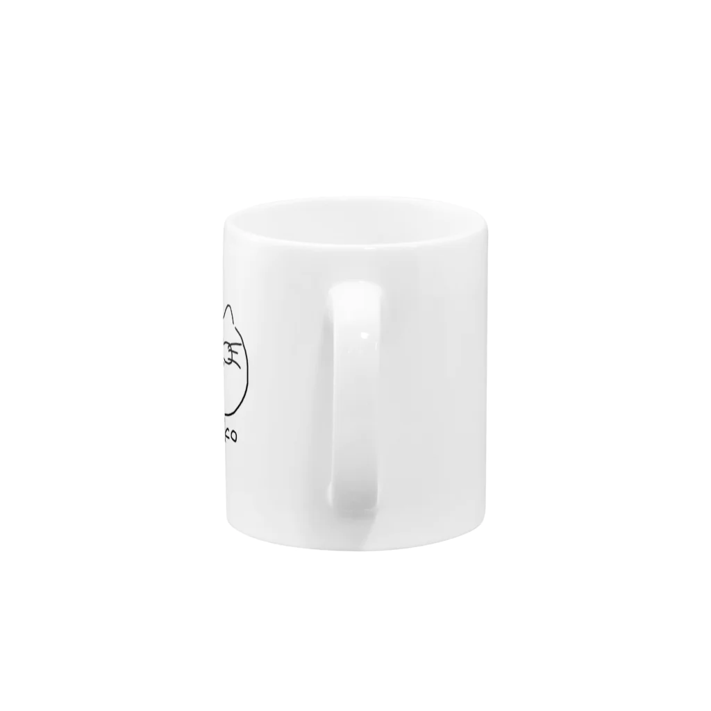 yamamotooのneko Mug :handle