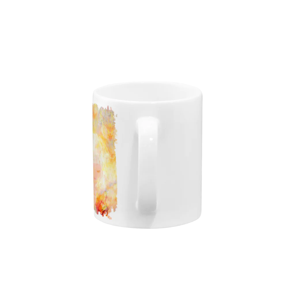 &Earthの花少女1 Mug :handle