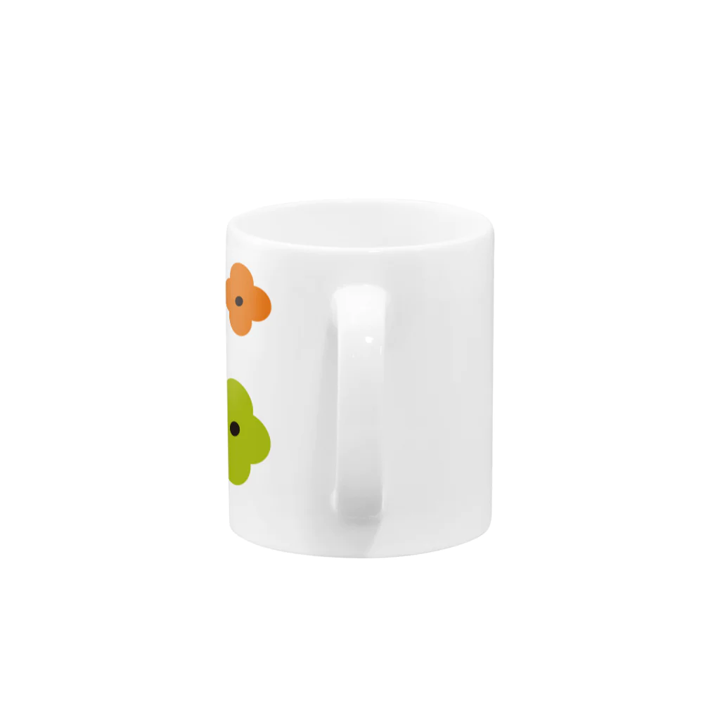 canvasのflower Mug :handle