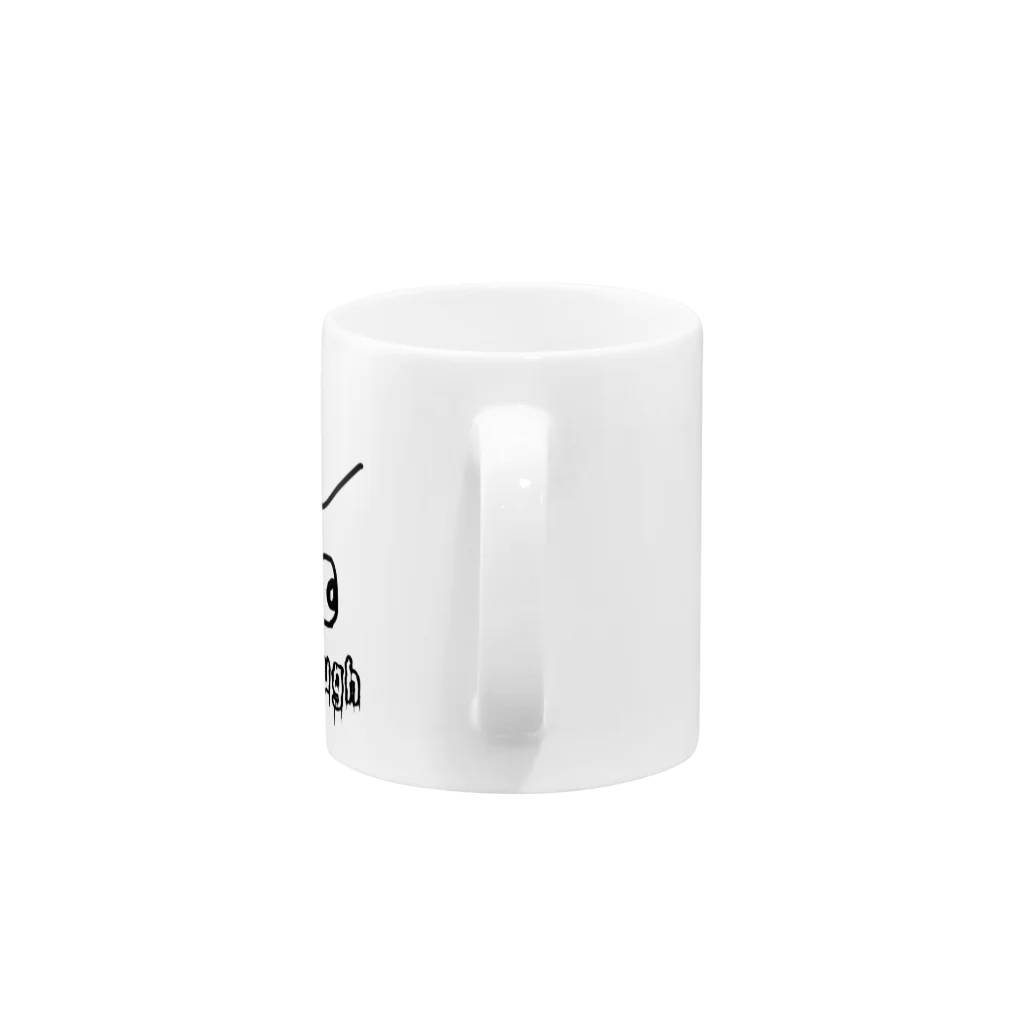 gO thrOughのgO thrOugh 波風 Mug :handle