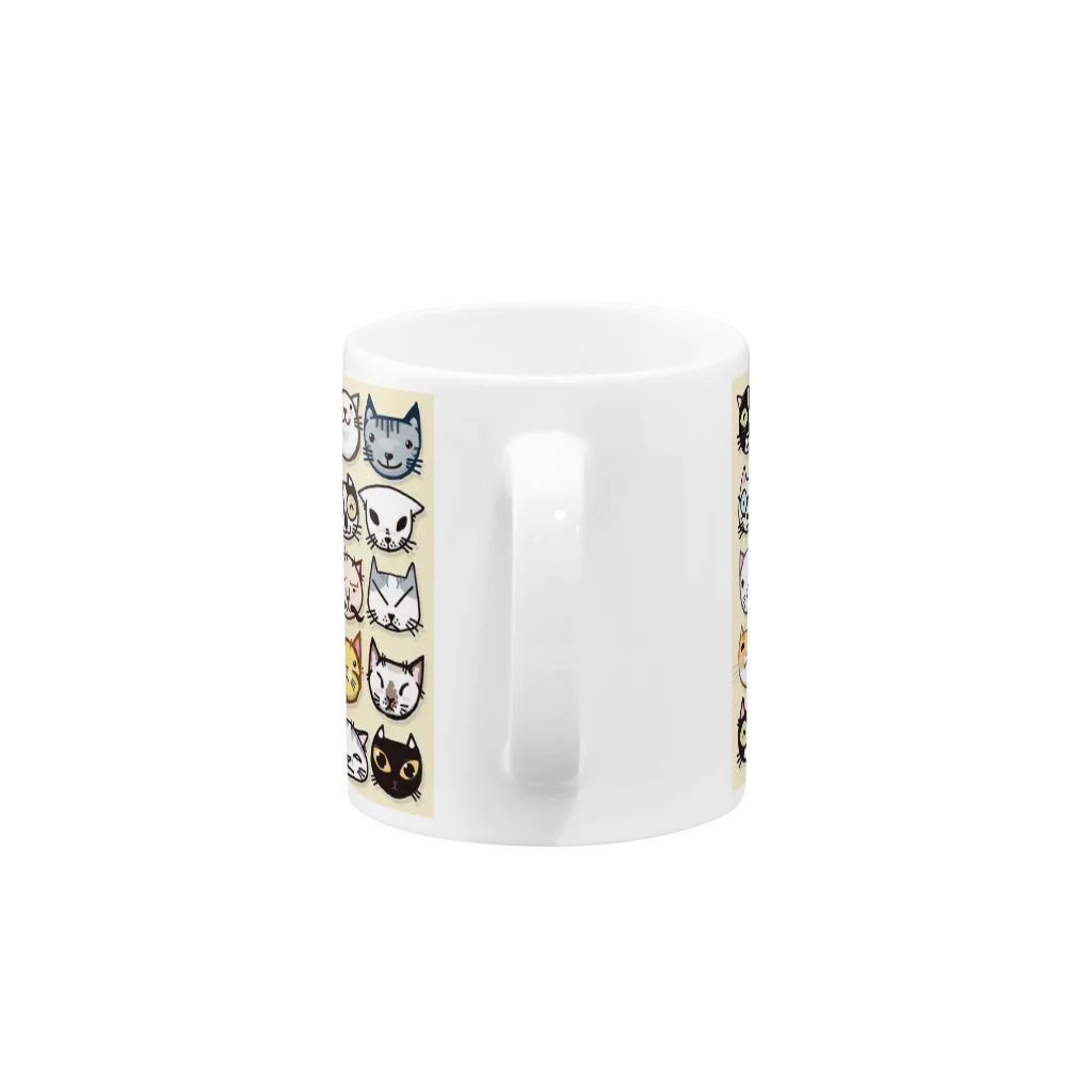 Yoshisyanの25にャン相 Mug :handle