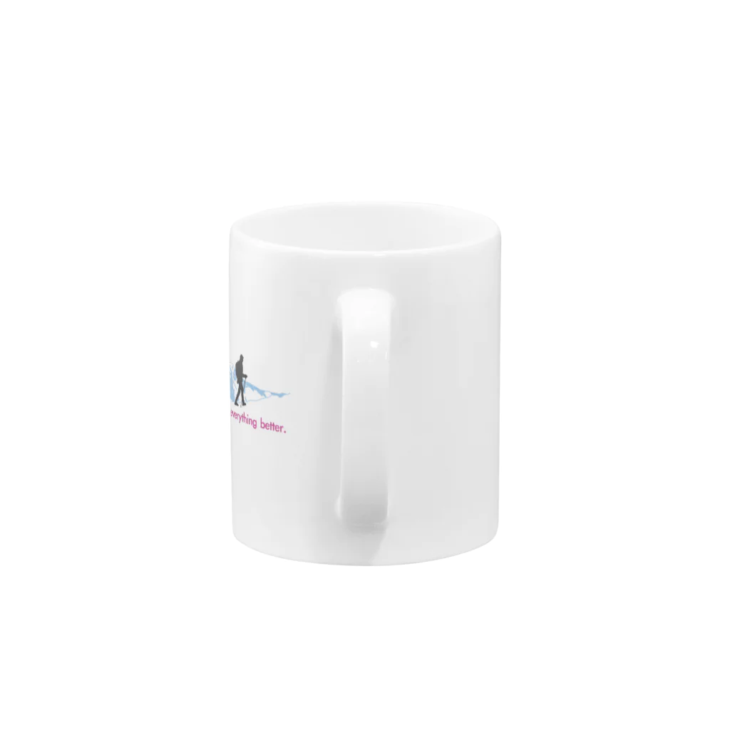 kscotoの日本アルプス登山 Mug :handle