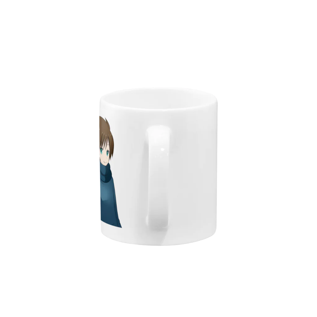 ゆううつこみゅ公式ストアのゆううつこみゅ公式グッズ Mug :handle