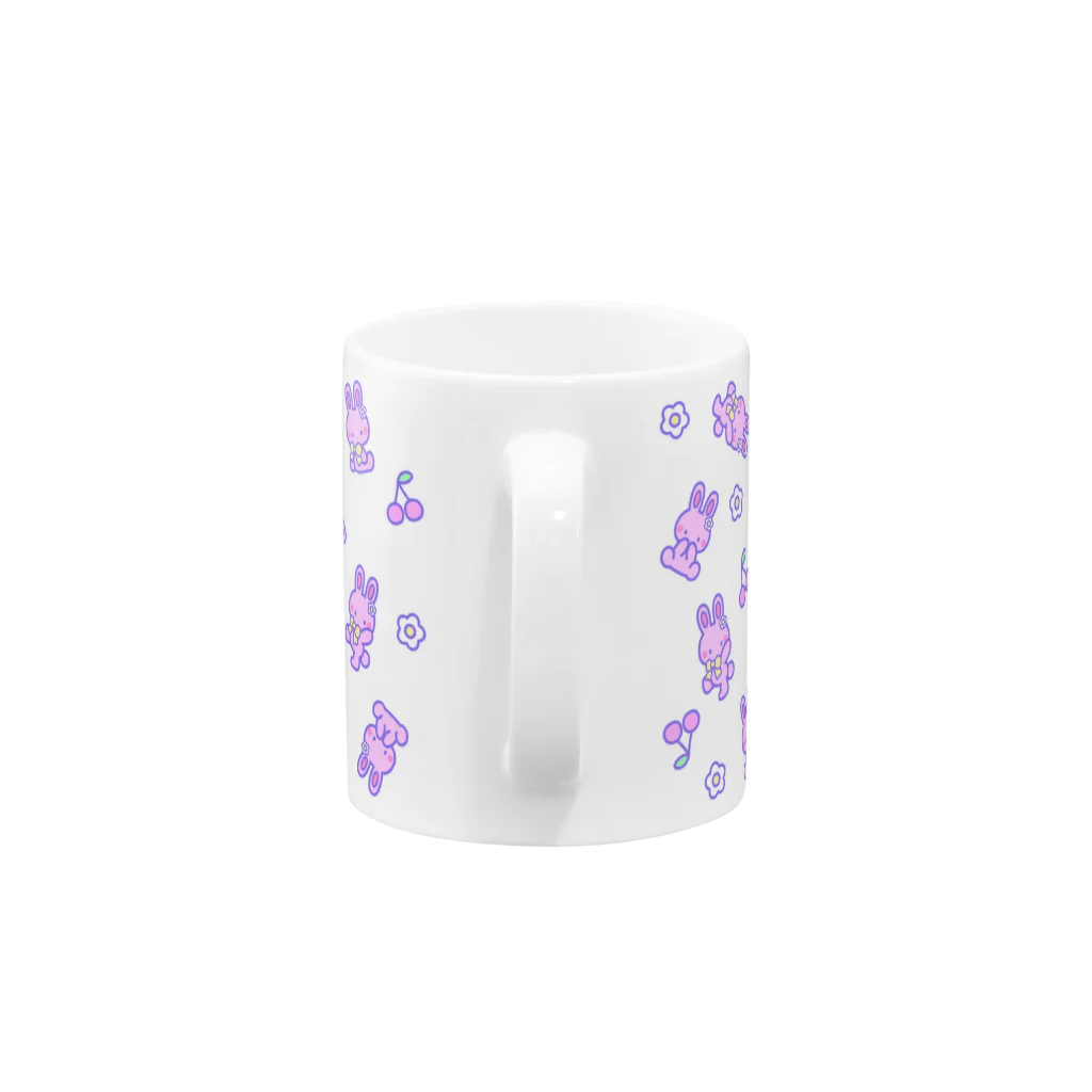 87SMILEのうさたんとおさんぽ♡マグカップ Mug :handle