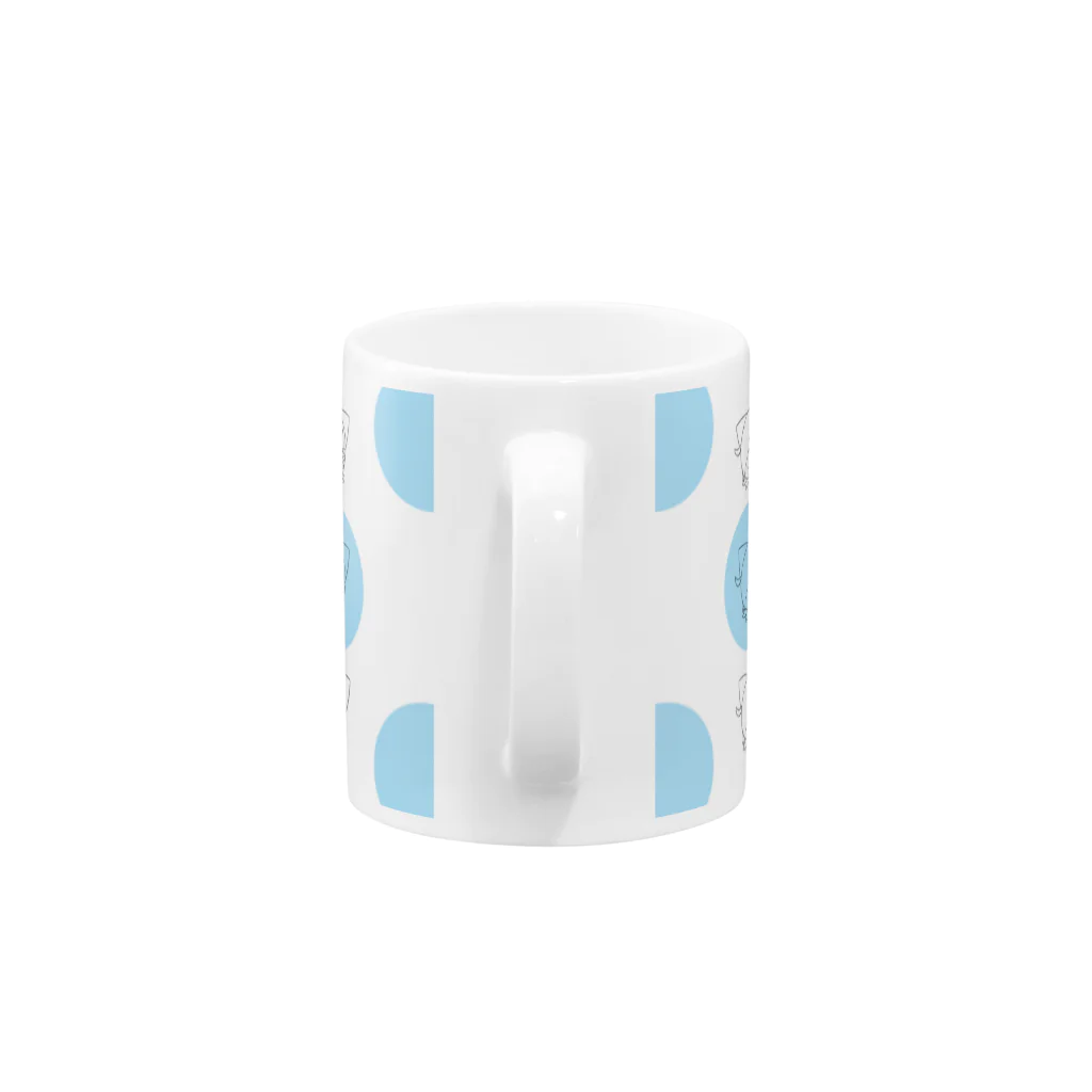 クロウラのショップのちびウラマグカップ Mug :handle