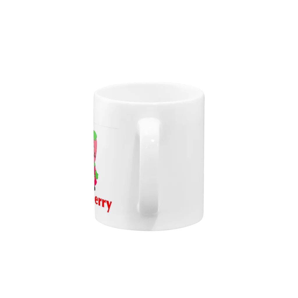 tottyberry’shopの【tottyberry（トッティベリー）】 Mug :handle