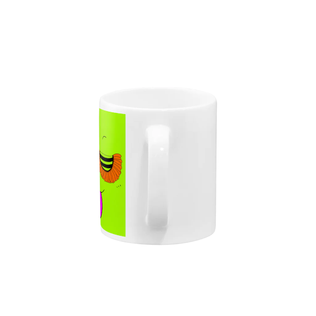 あすかショップのウエルカムくん                マスクメロンくん Mug :handle