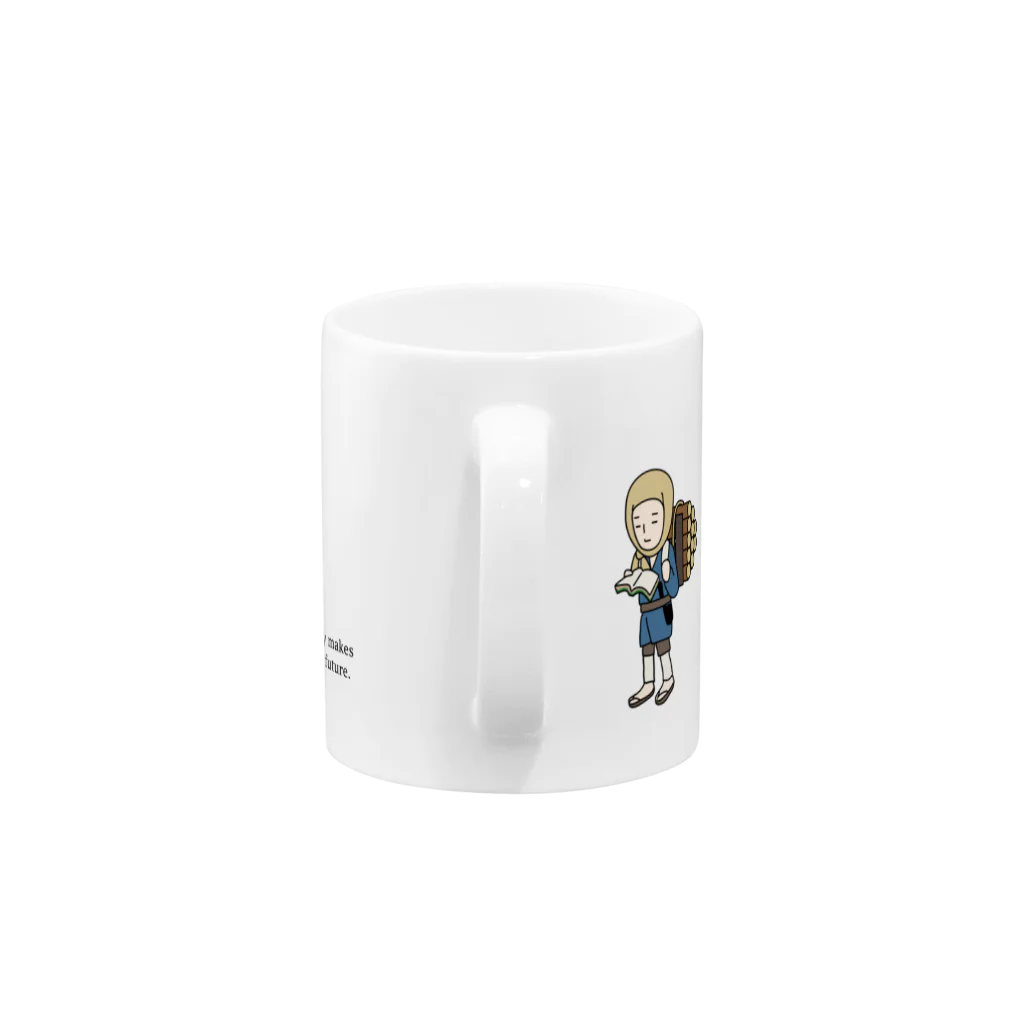 オノンの勤勉くん Mug :handle