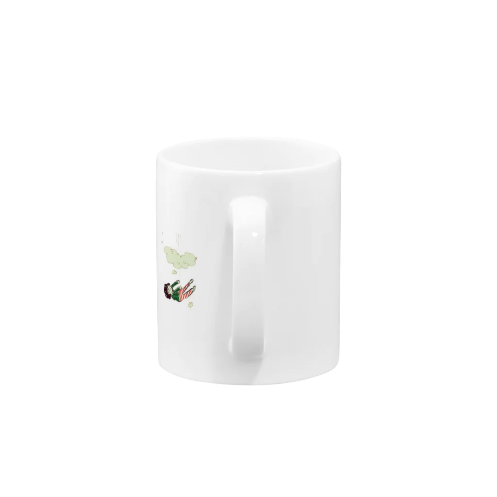 ててのすぽん！ Mug :handle