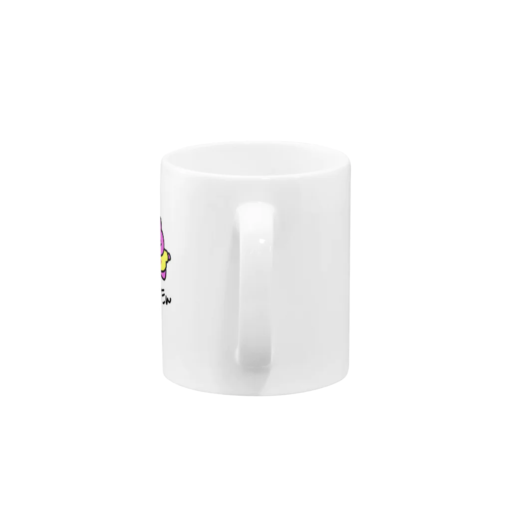 うさたん ( 二頭身うさぎ )のうさたんマグカップ Mug :handle
