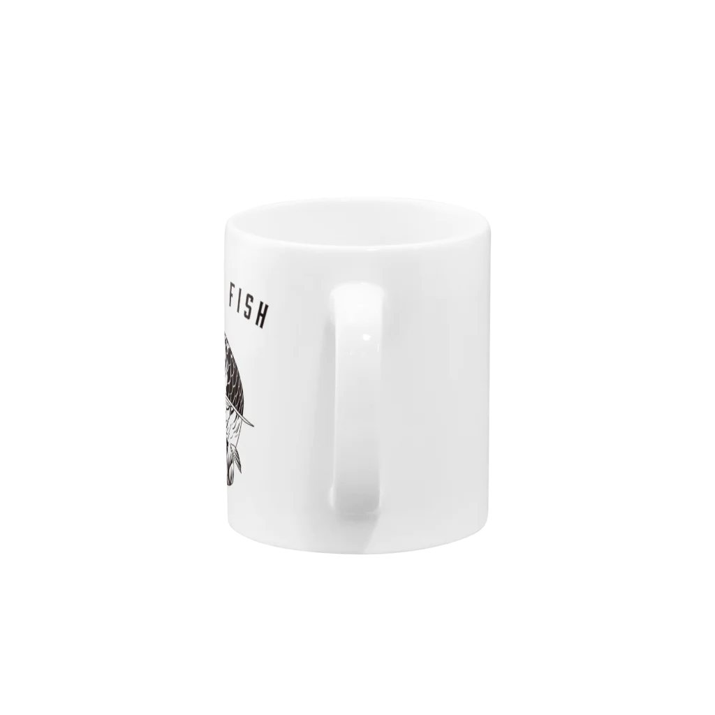 LITACREATIVEのアジアアロワナ Mug :handle