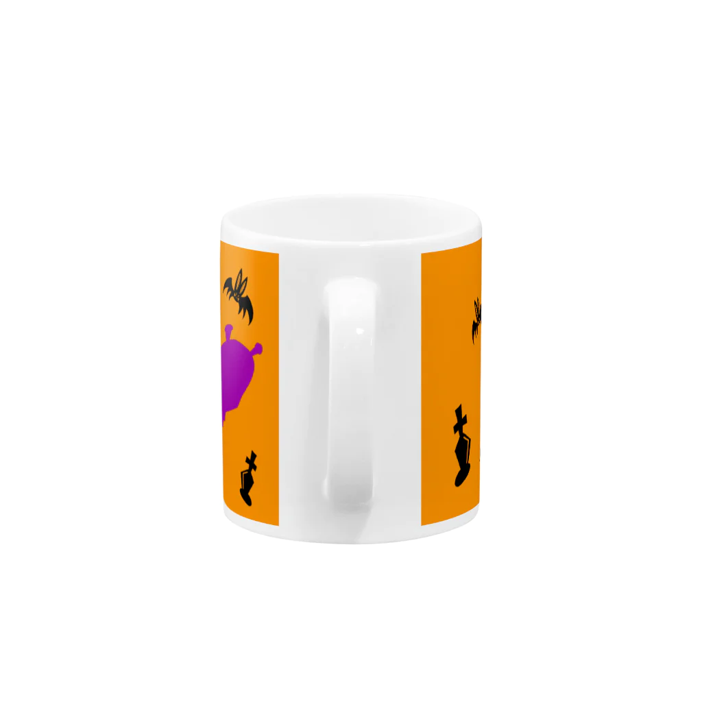 こつめちゃんのおみせのフランケンシュタイン博士の友 Mug :handle