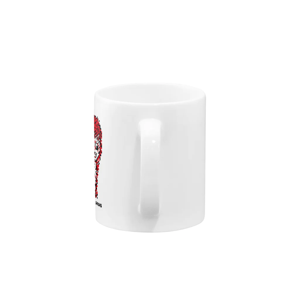 JIUKOのLONPARI 8BITS 「YUUUUKO」 Mug :handle