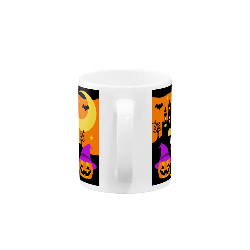 MELL MALLのハロウィン行列 Mug :handle