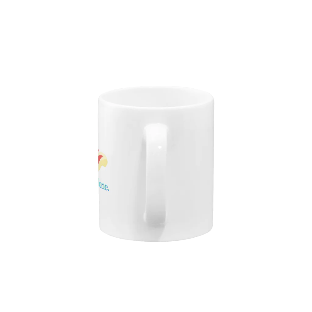 ないから　〜If None〜のYou're not alone Mug :handle