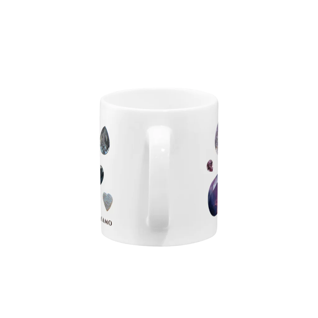 MyamoのLES BIJOUX DE MYAMO（グラス・マグ） Mug :handle