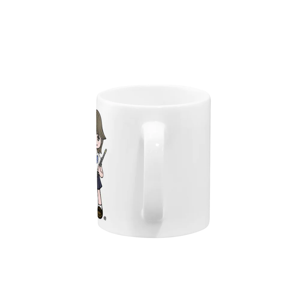 STUDIO39sのブラスシリーズ#01　フルート Mug :handle