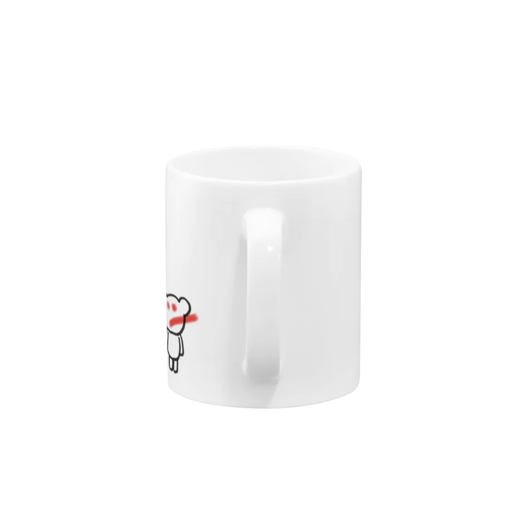 KUMANOKOのくまのこ Mug :handle