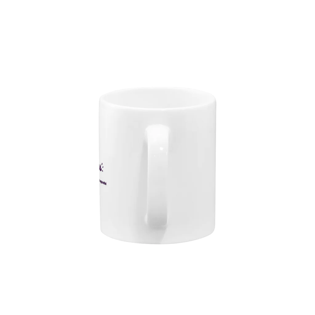 MeiMeiMeMes メイメイミィムズの【MeiMeiMeMes オリジナルロゴマグカップ】 Mug :handle