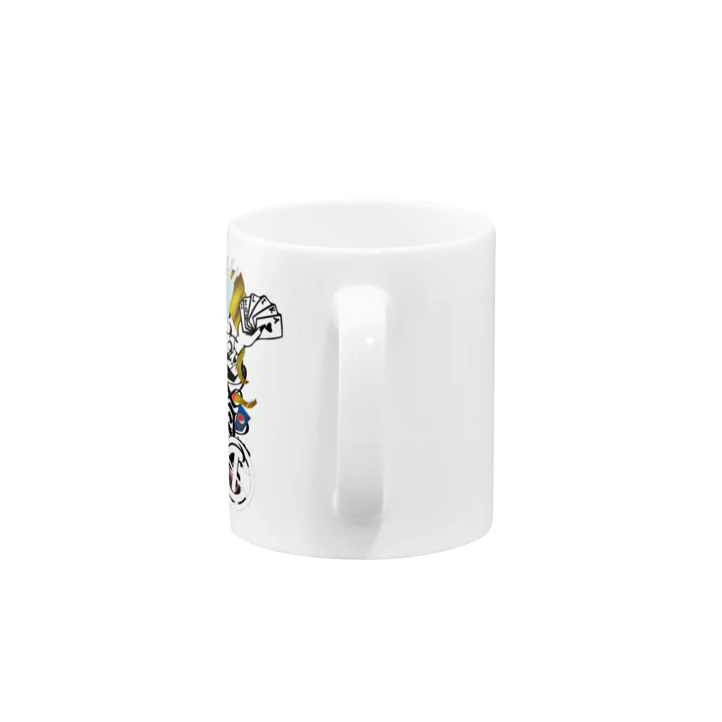 topstlikaの表現カリグラフィ Mug :handle