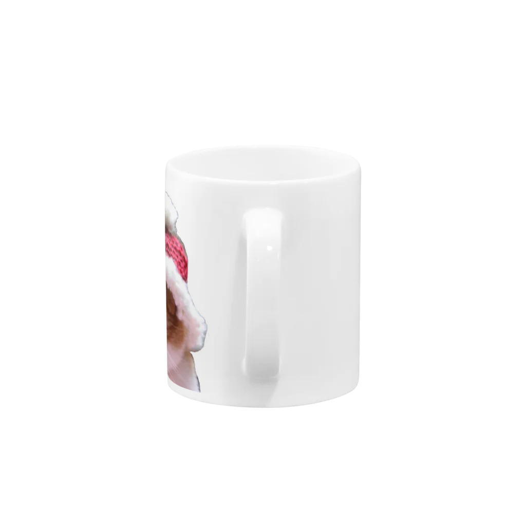 CoConutsのサンタねこココ Mug :handle