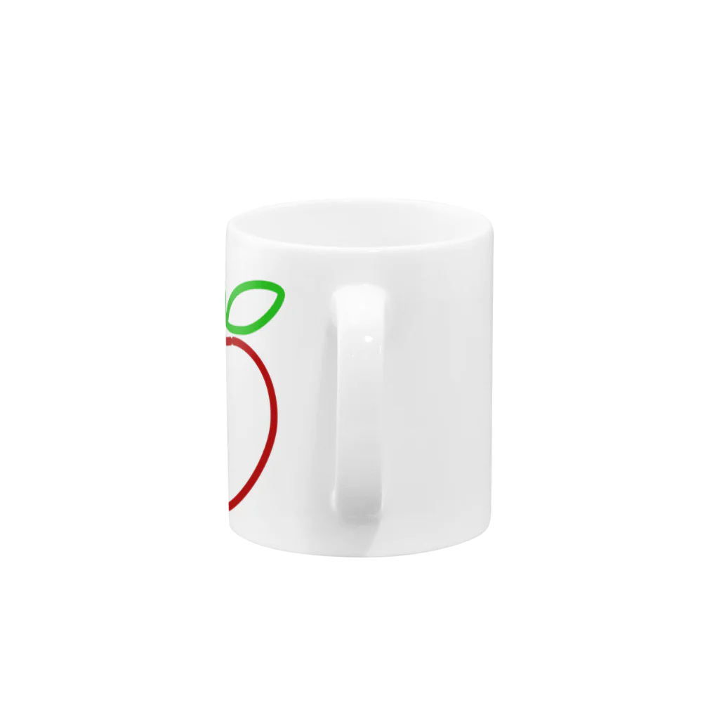 DRIPPEDのAPPLE-りんご- Mug :handle