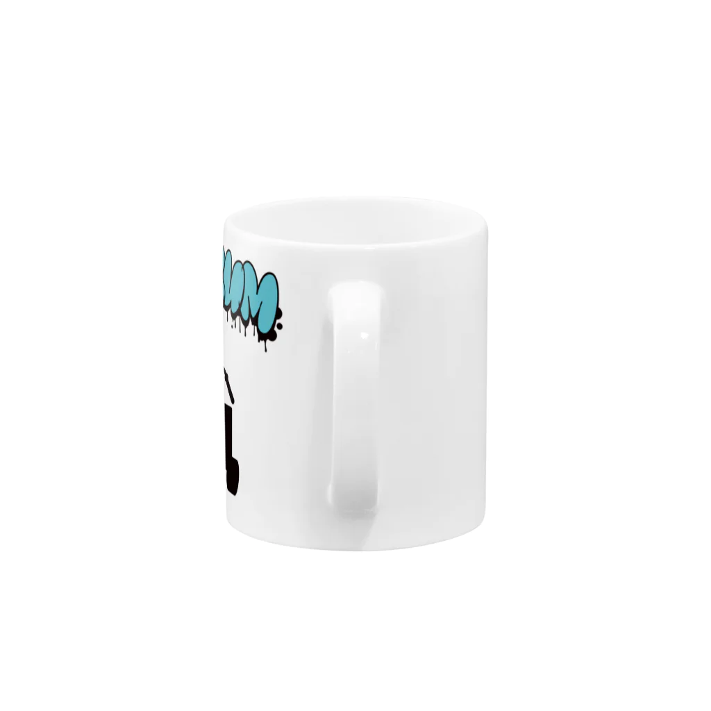 stereovisionのREDRUM（スローアップ） Mug :handle