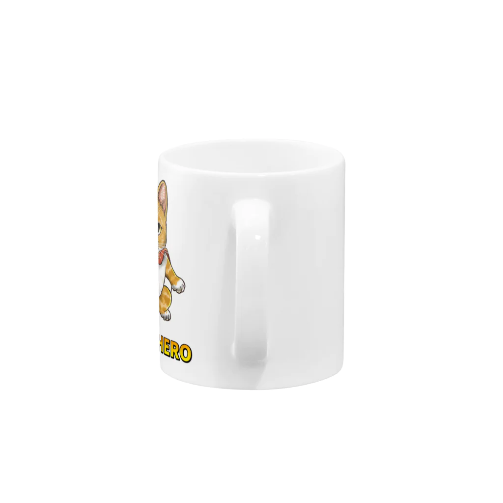 縁-yukari-のMY SUPER HERO Mug :handle