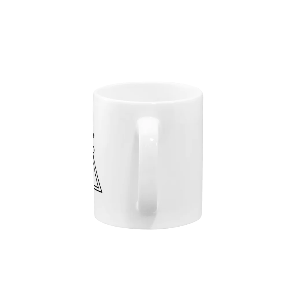 randomyokoのロゴ(RANDOMYOKO) Mug :handle