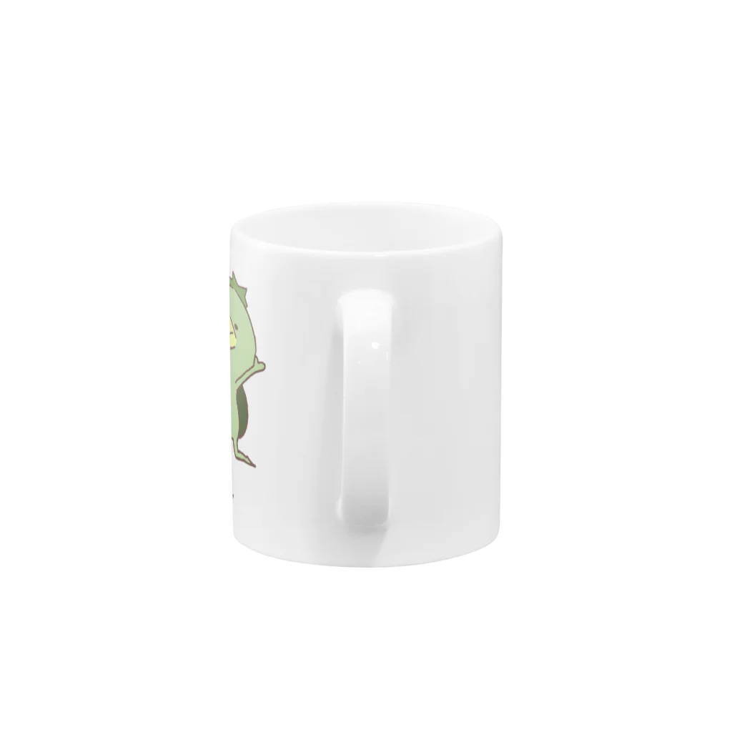 edysfriendsのカッパ「いぇーい！」 Mug :handle