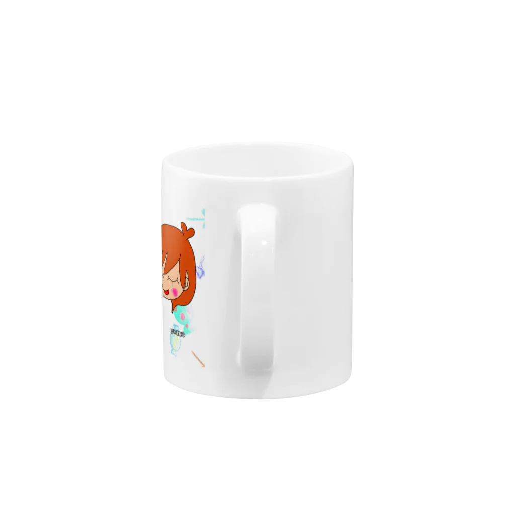 五縁屋　UMeKOのUMEKO Mug :handle