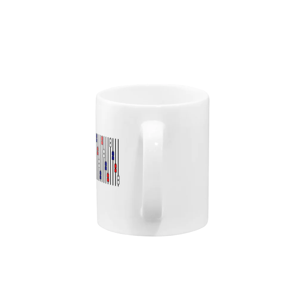 ChairsOrBatteriesのBatteries 1-tsuku Mug :handle