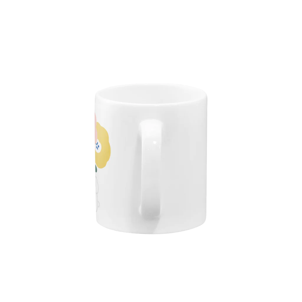 うめひじきのワンコとハナ Mug :handle