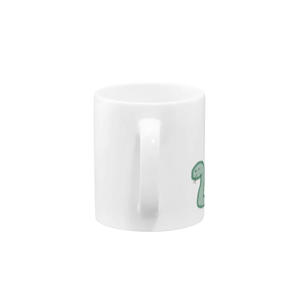 2ndのへびくん Mug :handle