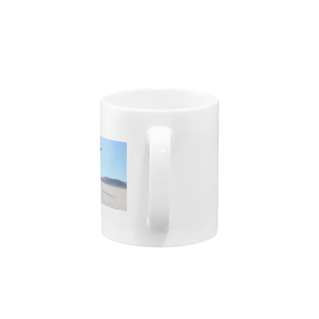 藤原 麻里菜のまるがお01 Mug :handle