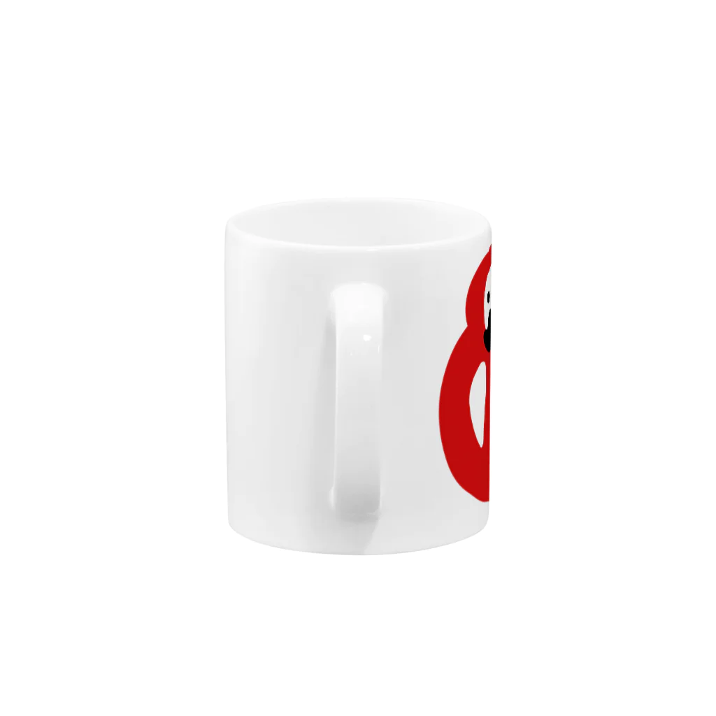 りさぽむストア SUZURIのだるマン　マグカップ2 Mug :handle