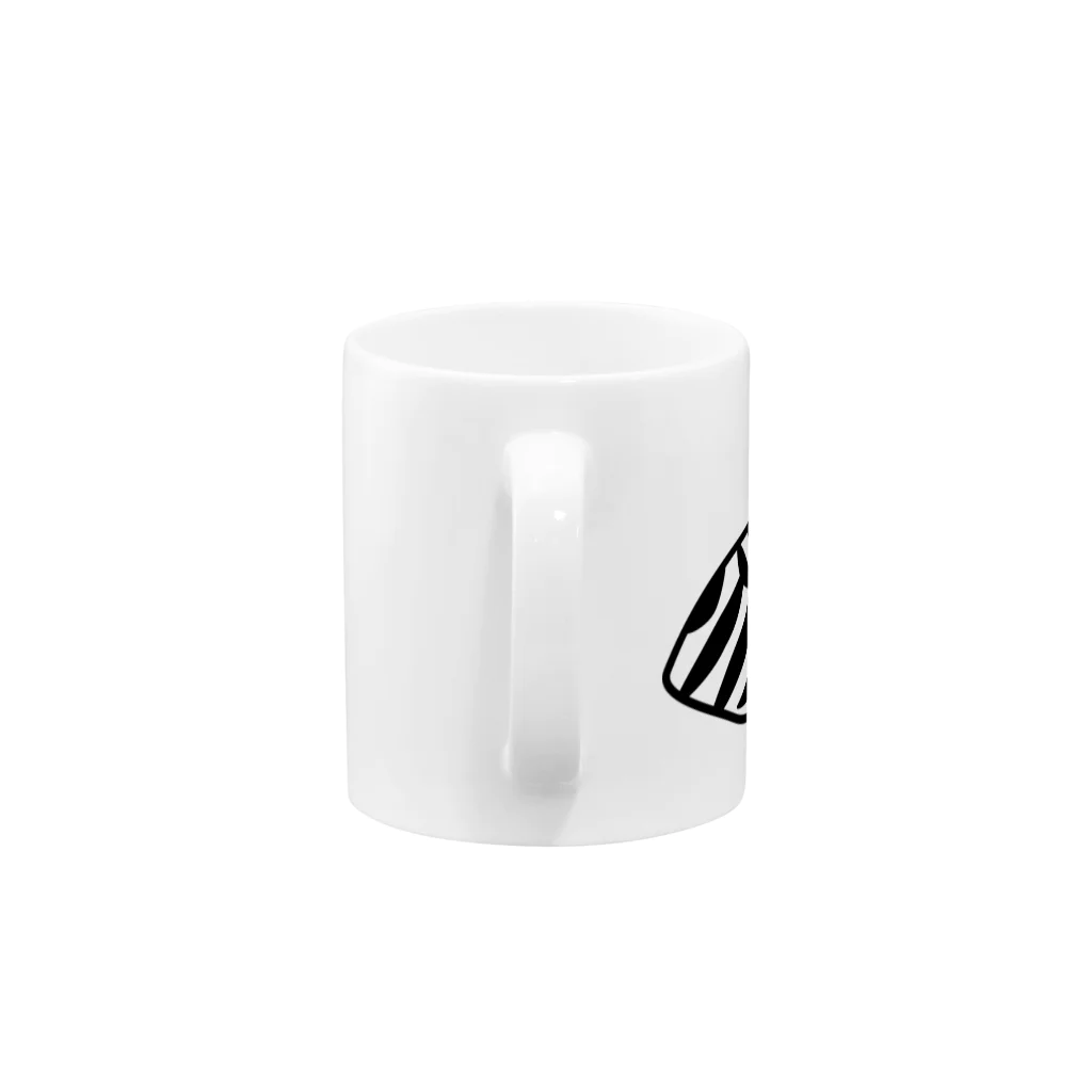 P-Life【プレコ暮らしのプレコグッズ】の【インペリアルゼブラプレコ3】 Mug :handle