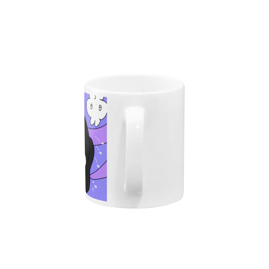 myanmyan_uuのメイドちゃん Mug :handle