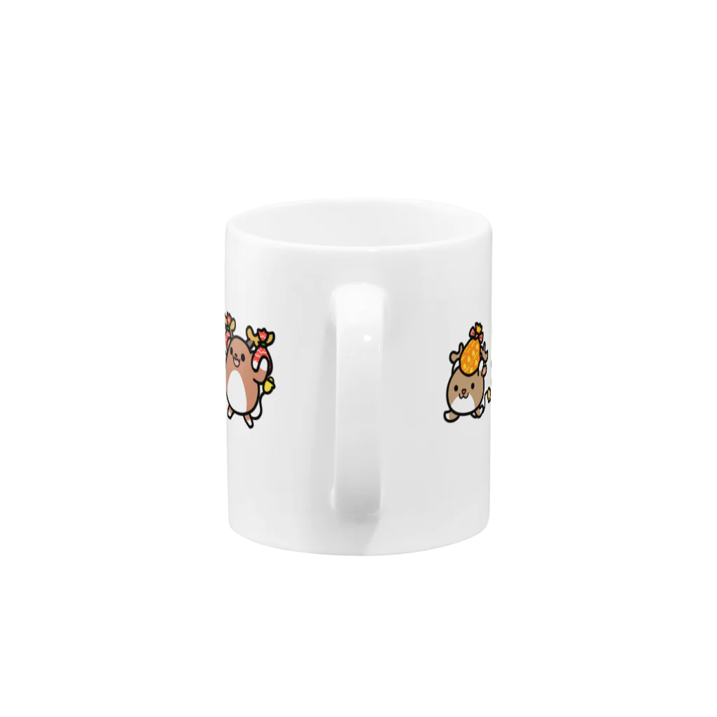 ハルノキ工房のセブンズサンタ🎅🦌 Mug :handle