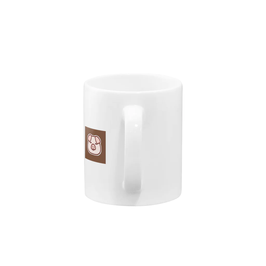 こぶたハウスのこぶたプレーン Mug :handle